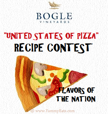 Bogle Vineyards Pizza Recipe Contest for $5,000 Grand Prize